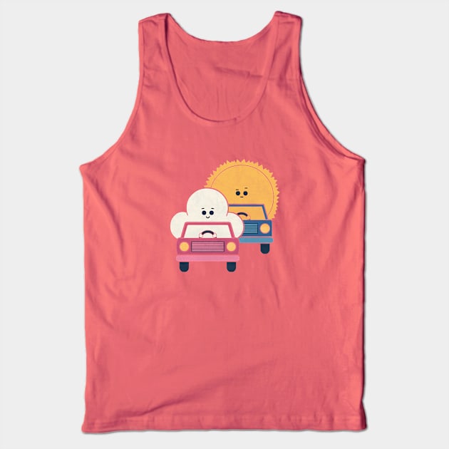 Traffic Tank Top by HandsOffMyDinosaur